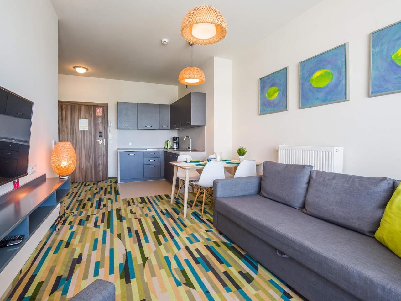 Vacationclub - Baltic Park Molo Apartament D305 シフィノウイシチェ エクステリア 写真